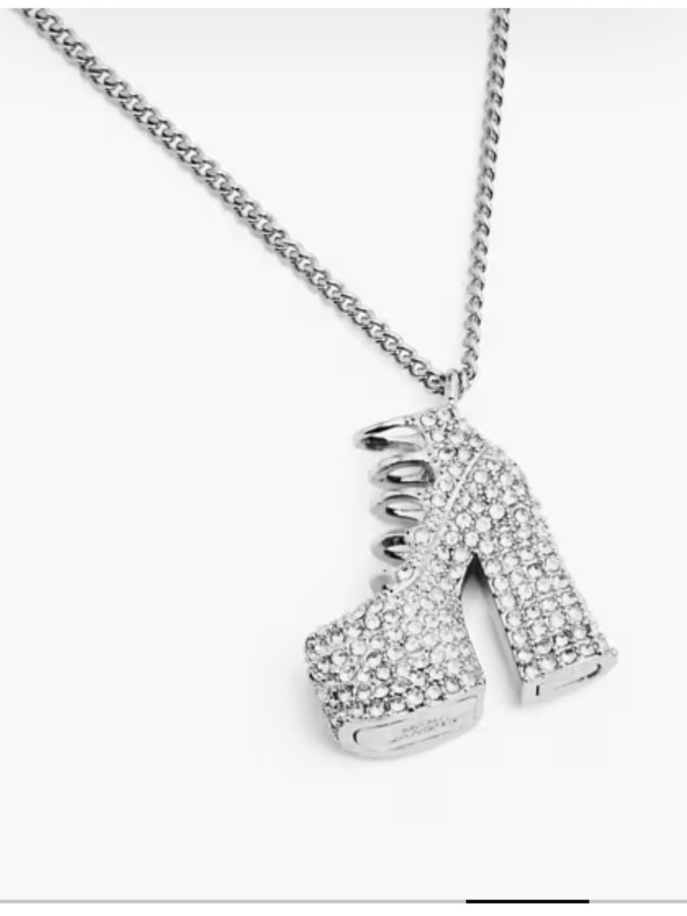 Pave Kiki Boot Necklace Marc Jacob’s